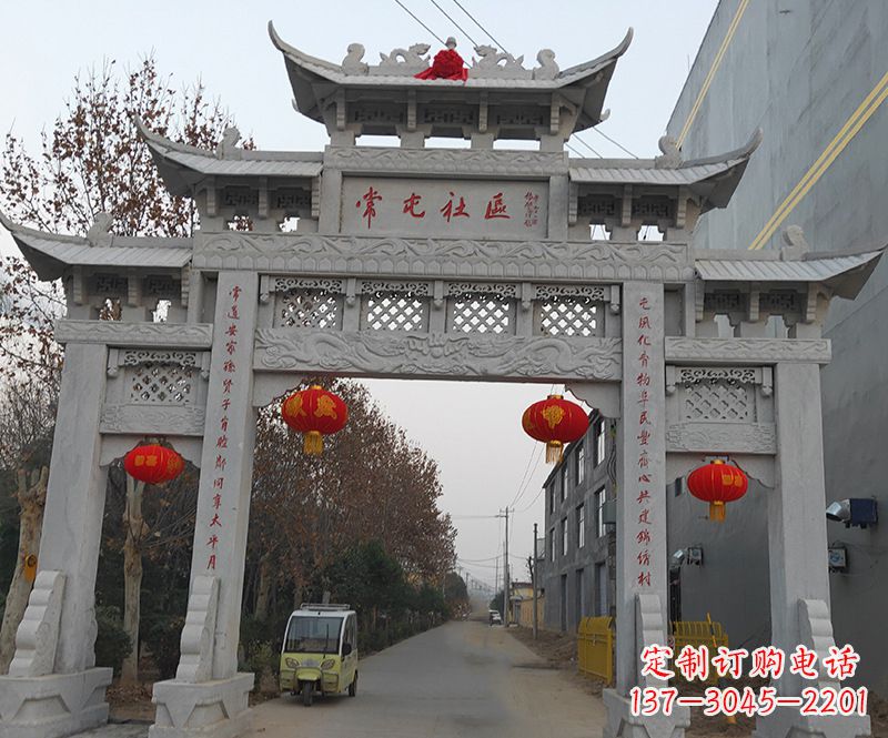 沧州石雕牌坊楼