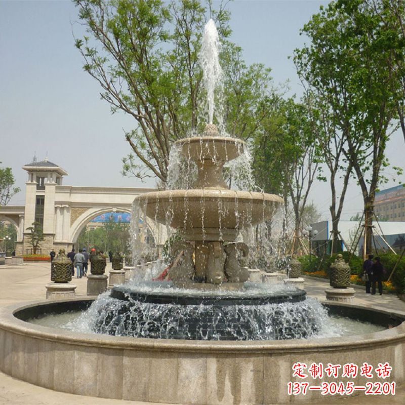 沧州石雕音乐喷泉