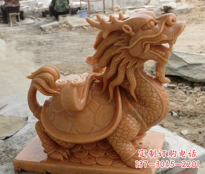 沧州石雕招财龙龟