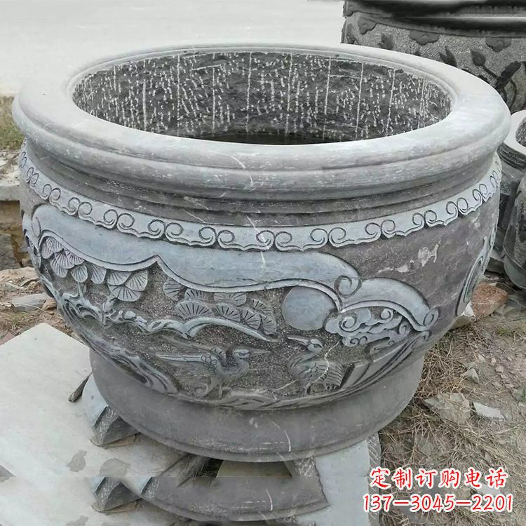 沧州石刻园林鱼缸
