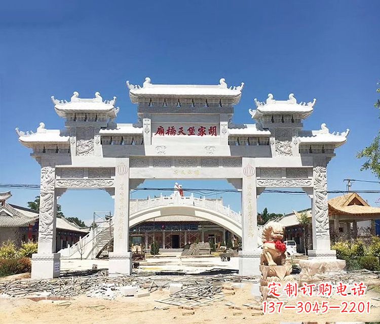 沧州石牌坊的雕刻