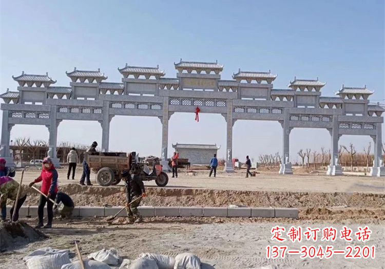 沧州石牌坊九楼