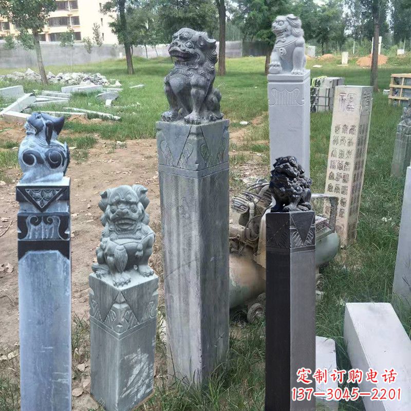 沧州石狮子拴马柱