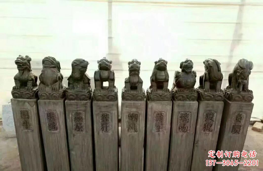 沧州栓马桩石雕