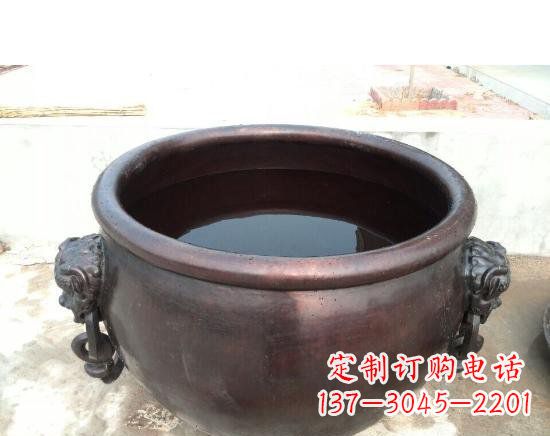 沧州水缸寺庙铜雕
