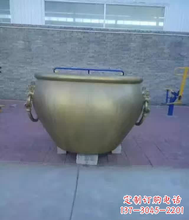 沧州水缸铜雕塑