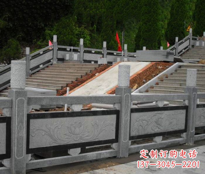 沧州寺庙景观仿古石栏板 (2)