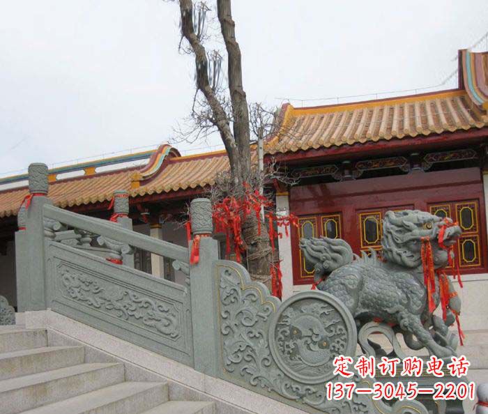 沧州寺庙景观仿古石栏板