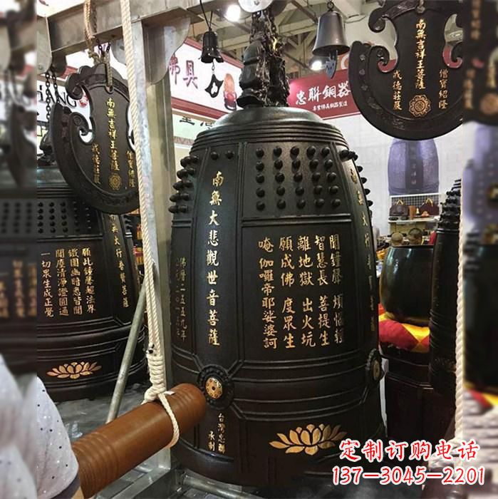 沧州寺院挂钟铜雕塑