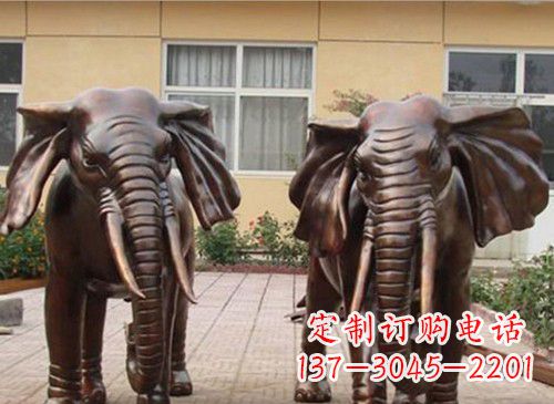 沧州铜雕大象222