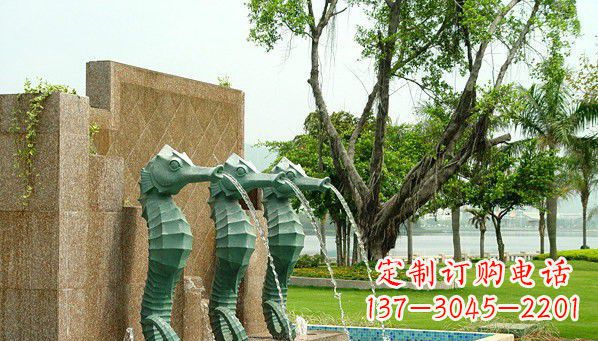 沧州铜雕海马雕塑