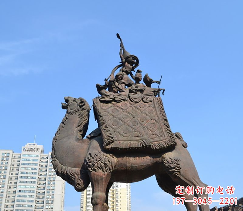 沧州铜雕骆驼