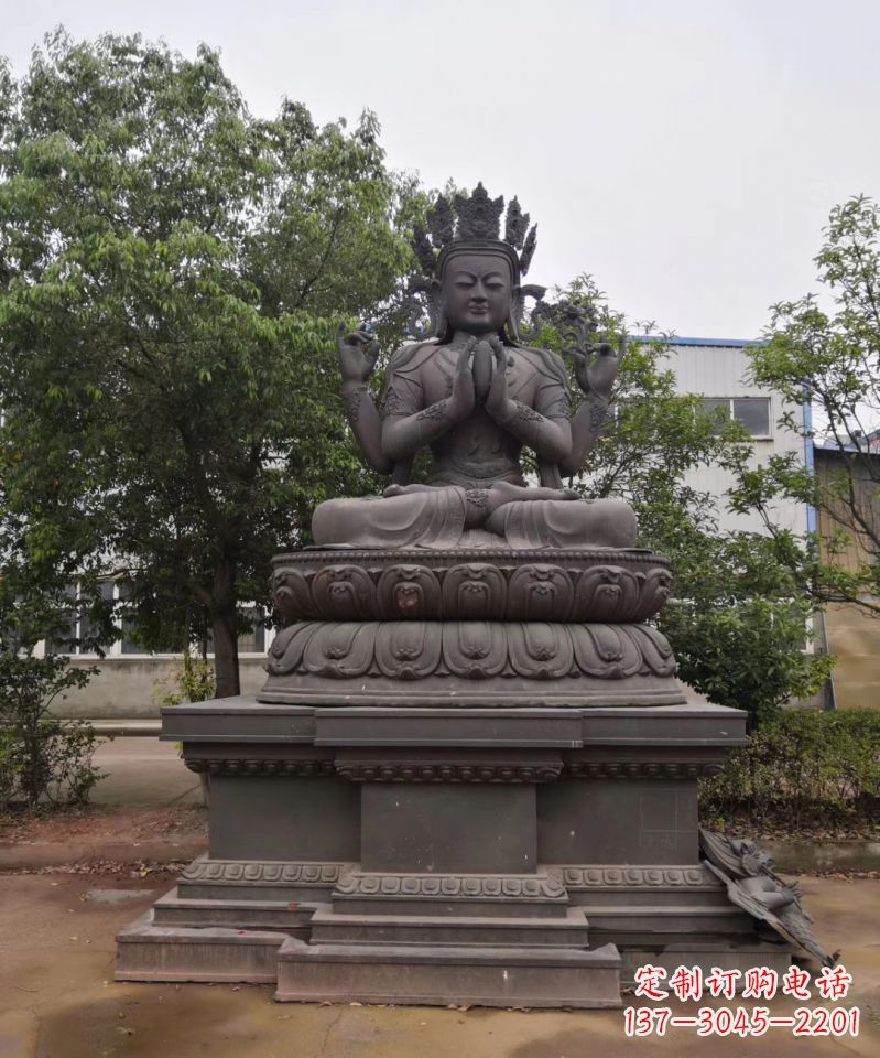 沧州铜雕密宗佛寺庙佛像雕塑