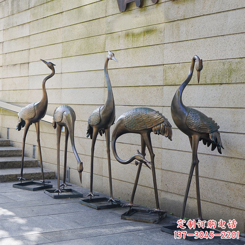 沧州仙鹤不锈钢雕塑