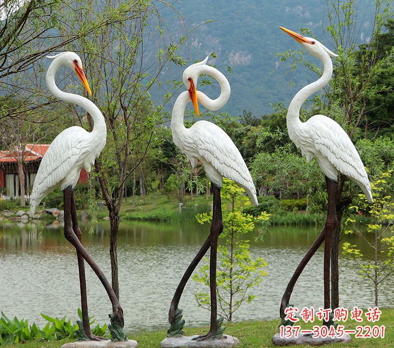 沧州仙鹤的雕塑