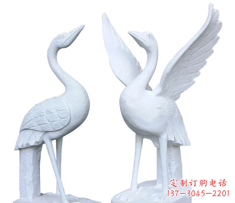 沧州仙鹤公园动物石雕