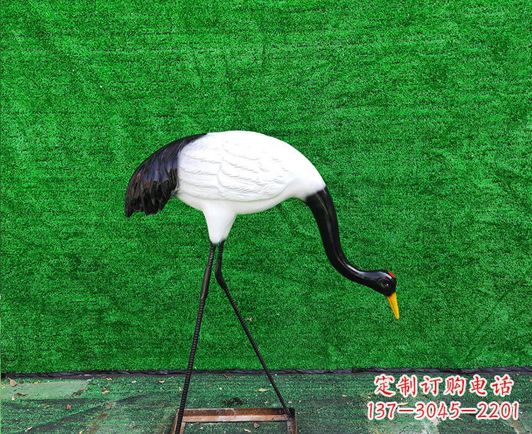 沧州仙鹤头雕塑