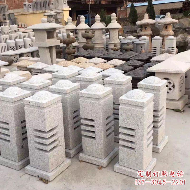 沧州现代简约石雕灯笼