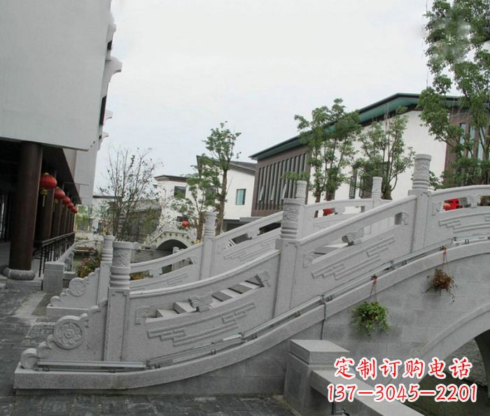 沧州小区景观大理石拱桥