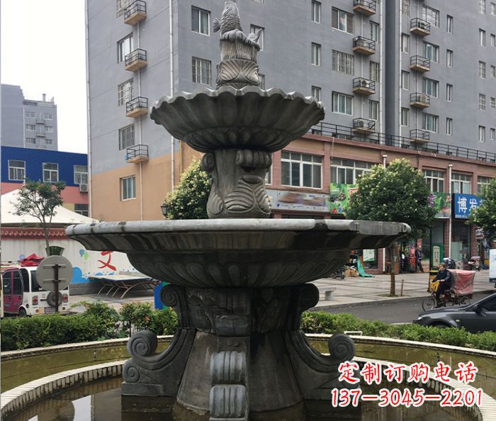 沧州小区景观仿古喷泉石雕