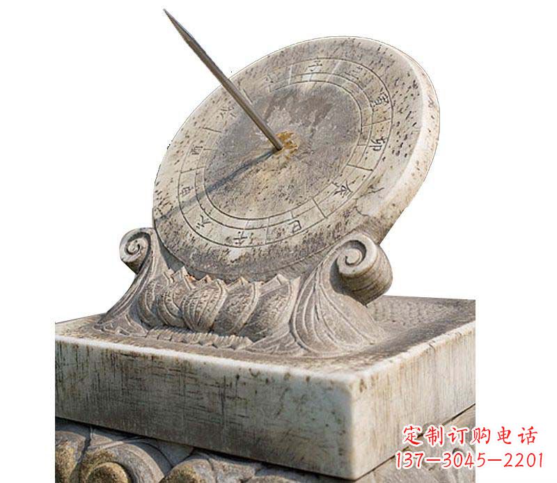 沧州校园大理石日晷景观石雕