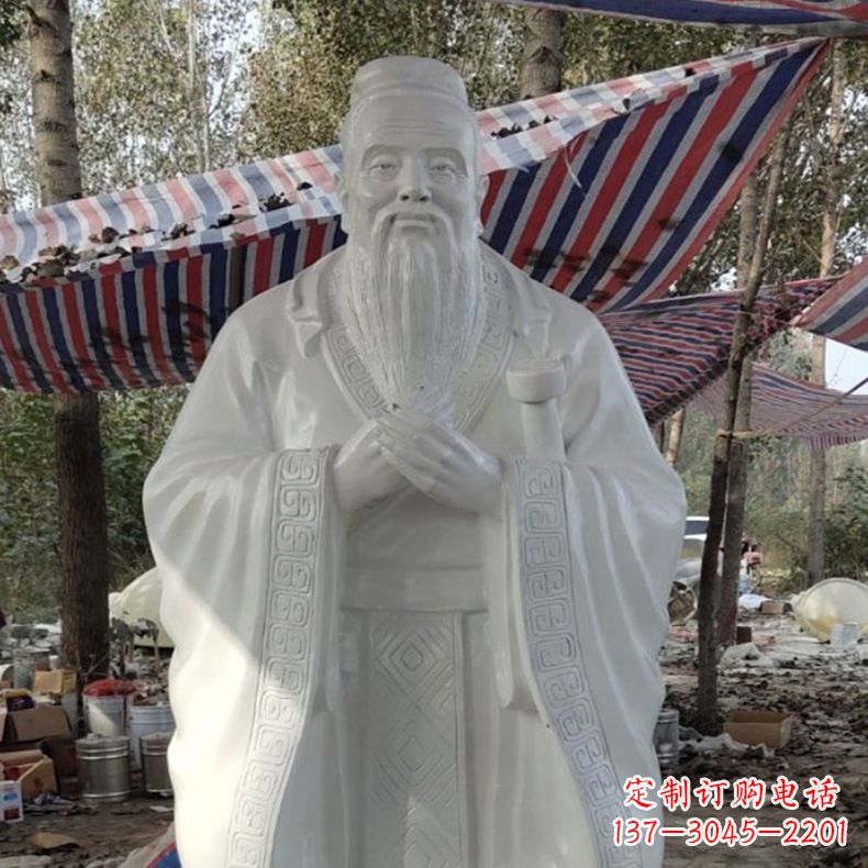 沧州校园孔子雕像