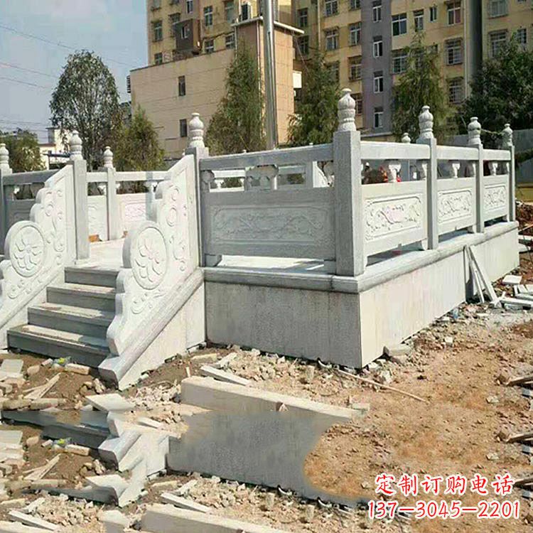 沧州校园青石升旗台