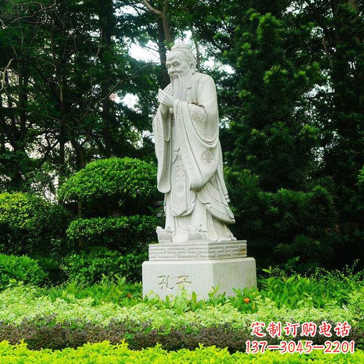 沧州学校名人铜像雕塑 孔子铜像雕塑