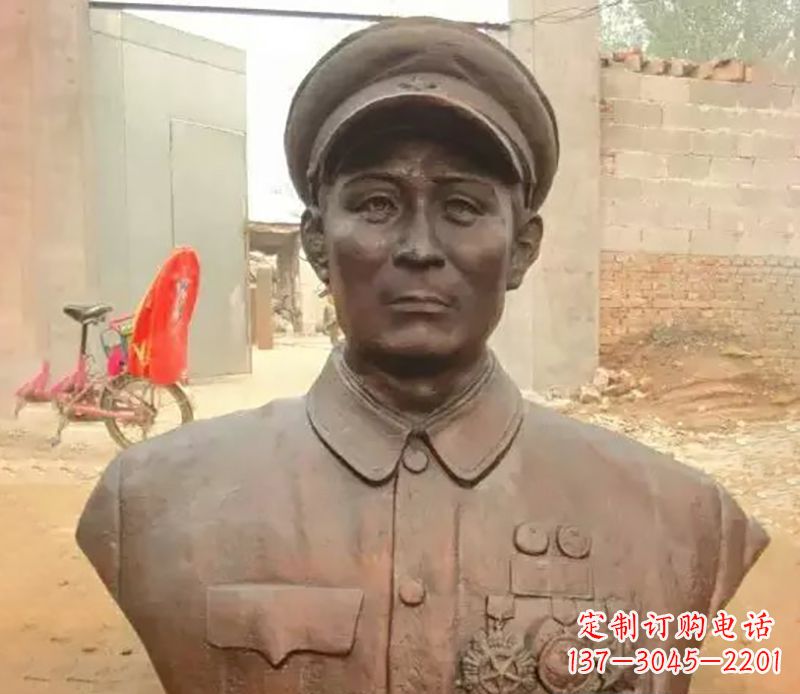 沧州元帅名人胸像铜雕