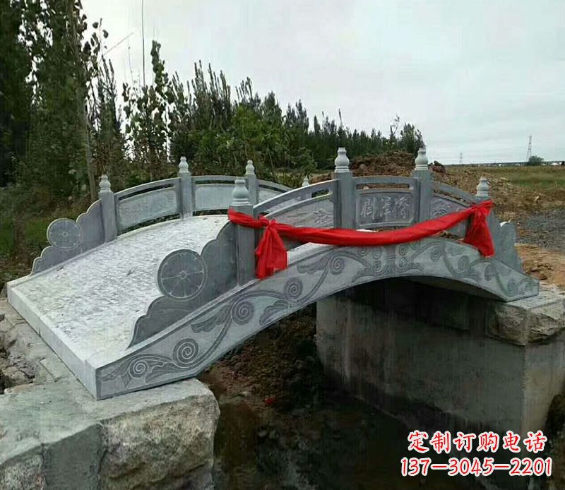 沧州园林仿古石拱桥景观雕塑
