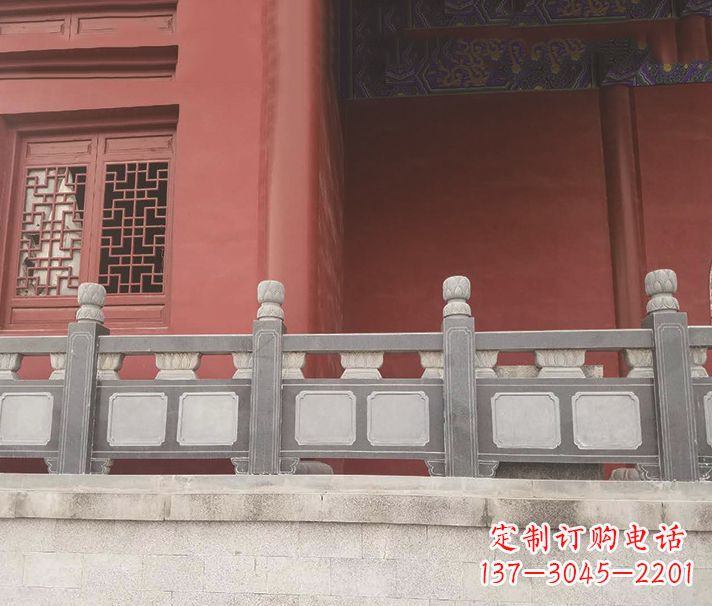 沧州园林仿古石栏板景观石雕 (8)