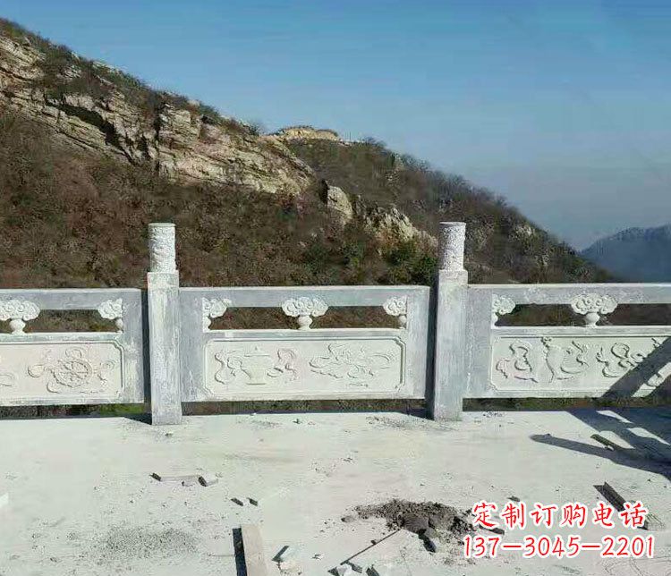 沧州园林仿古石栏板景观石雕_2 (3)
