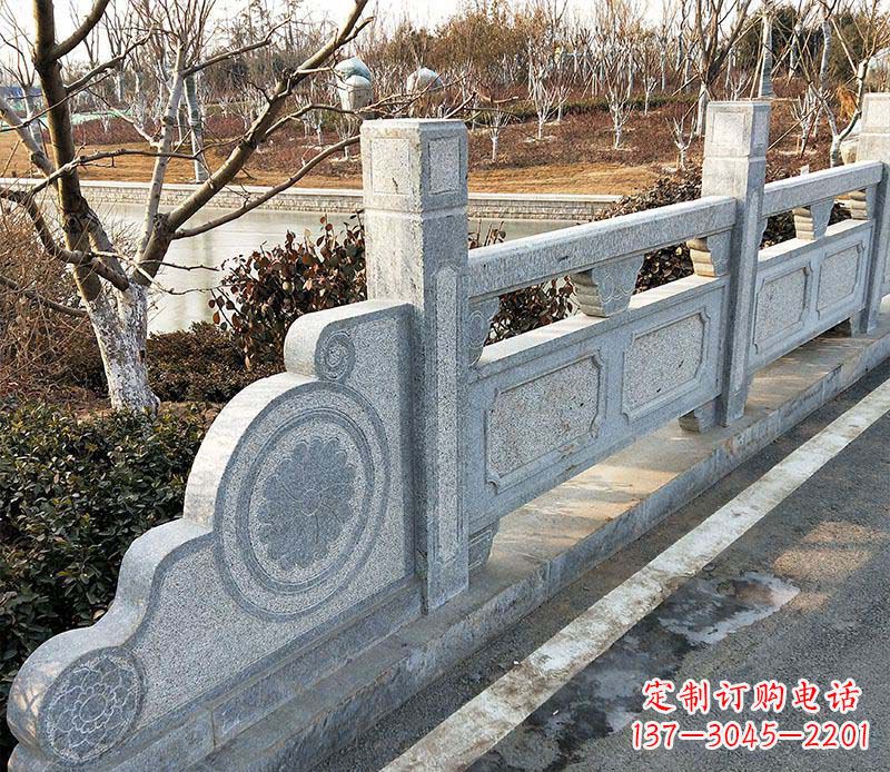 沧州园林仿古石栏板景观石雕_1