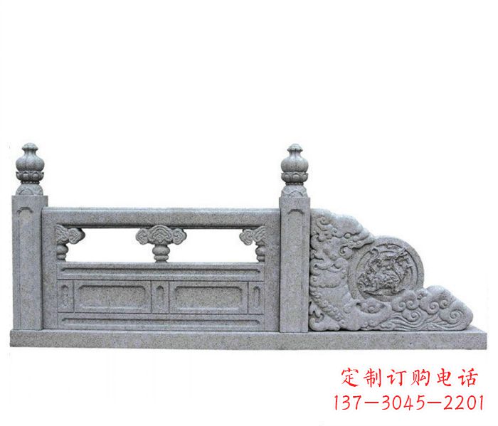 沧州园林景观大理石栏板雕塑 (2)