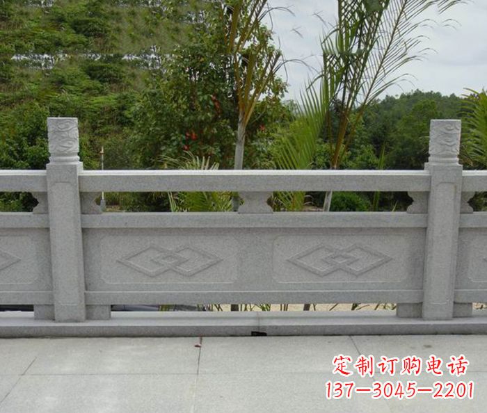 沧州园林景观大理石栏板雕塑 (3)