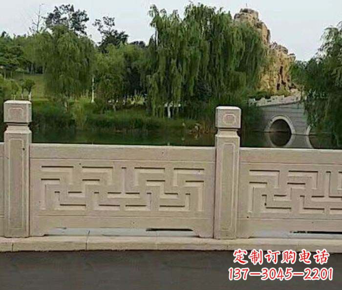 沧州园林景观大理石栏板石雕 (4)