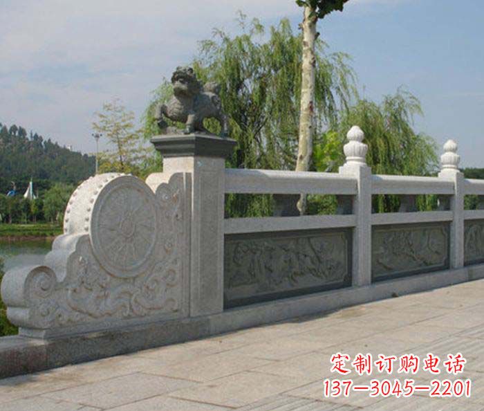 沧州园林景观大理石栏板雕塑