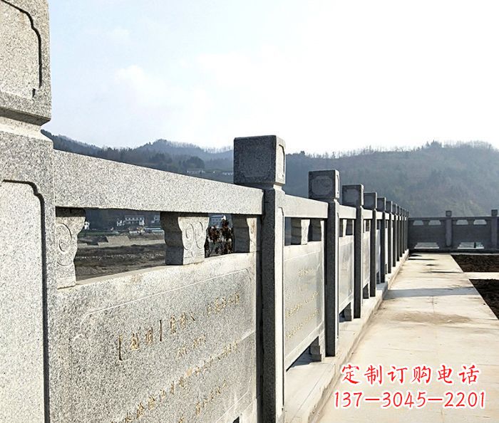 沧州园林景观大理石栏板石雕 (14)