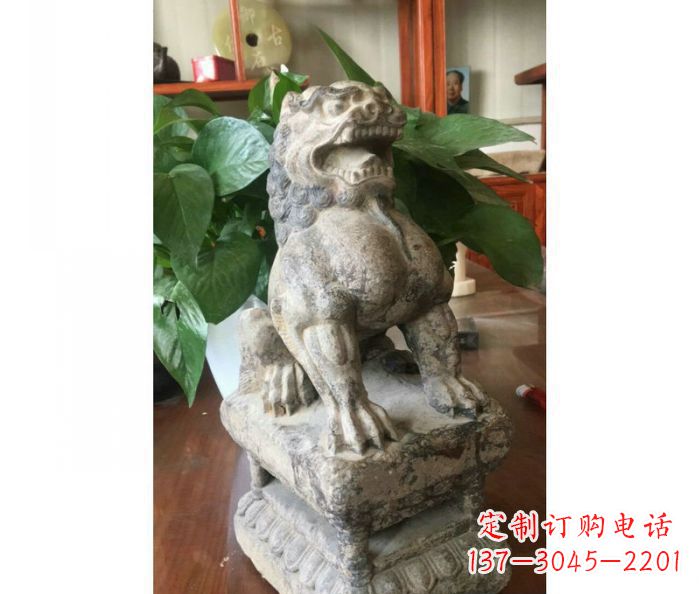 沧州园林景观大理石狮子石雕