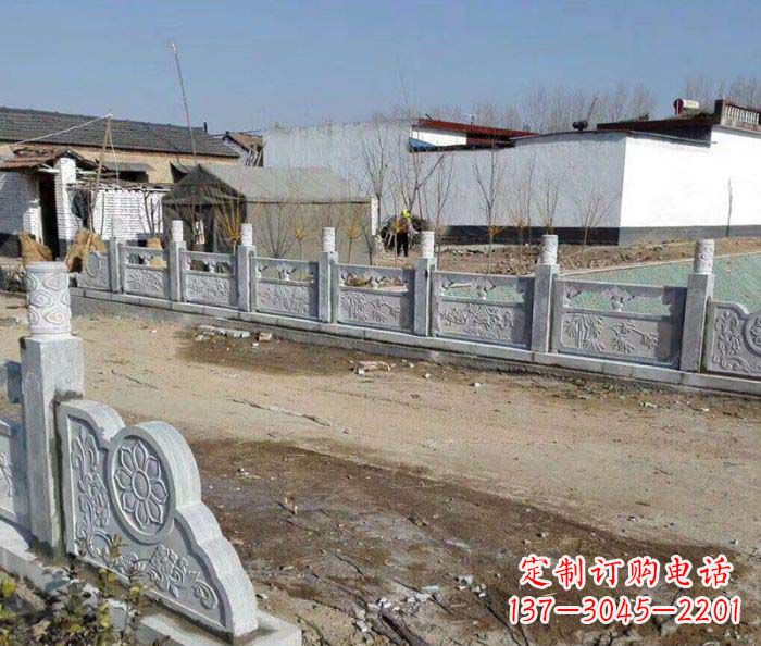 沧州园林景观仿古栏板石雕