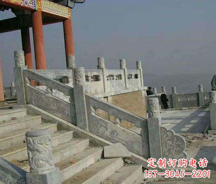沧州园林景观仿古石雕栏板