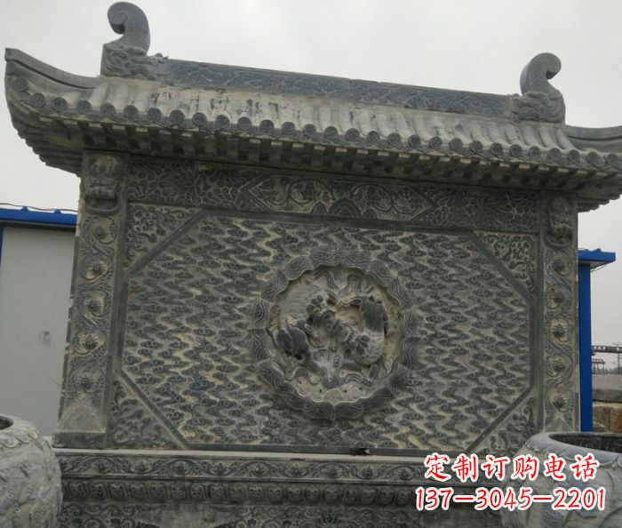 沧州园林景观仿古石雕影壁
