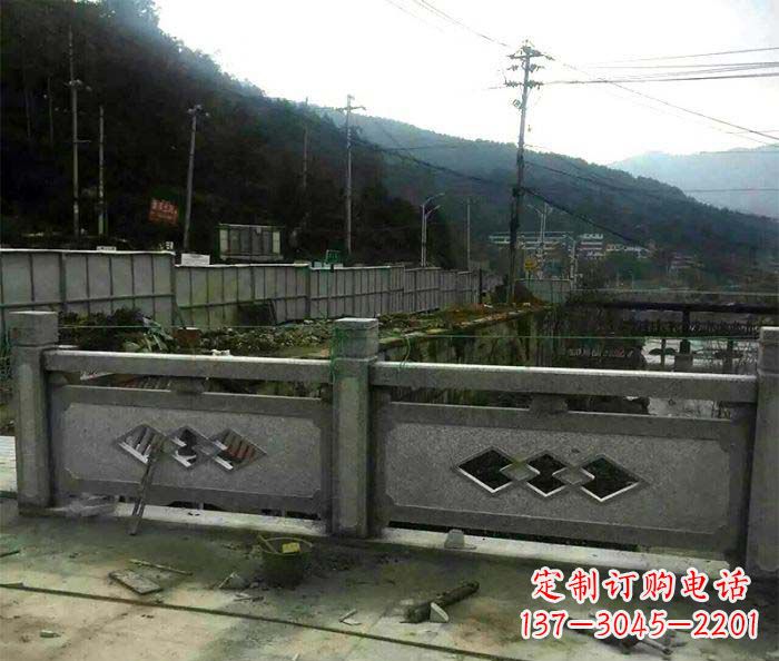 沧州园林景观仿古石浮雕栏板 (2)