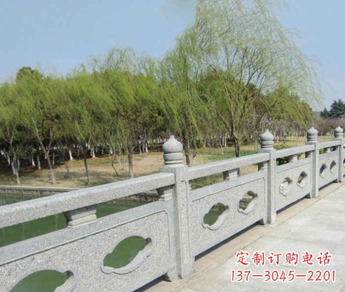 沧州园林景观真山桥石雕栏板