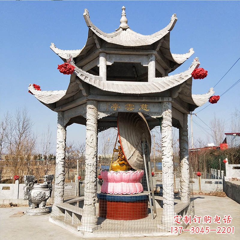 沧州园林亭子双层凉亭