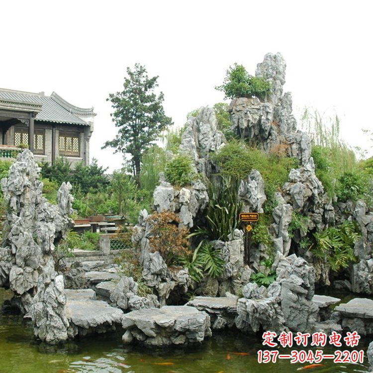 沧州园林庭院奇石假山