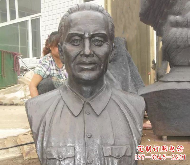 沧州中国名人人物胸像铜雕
