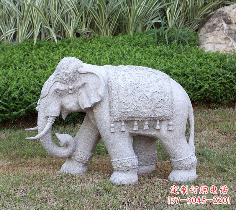 沧州中式石雕大象