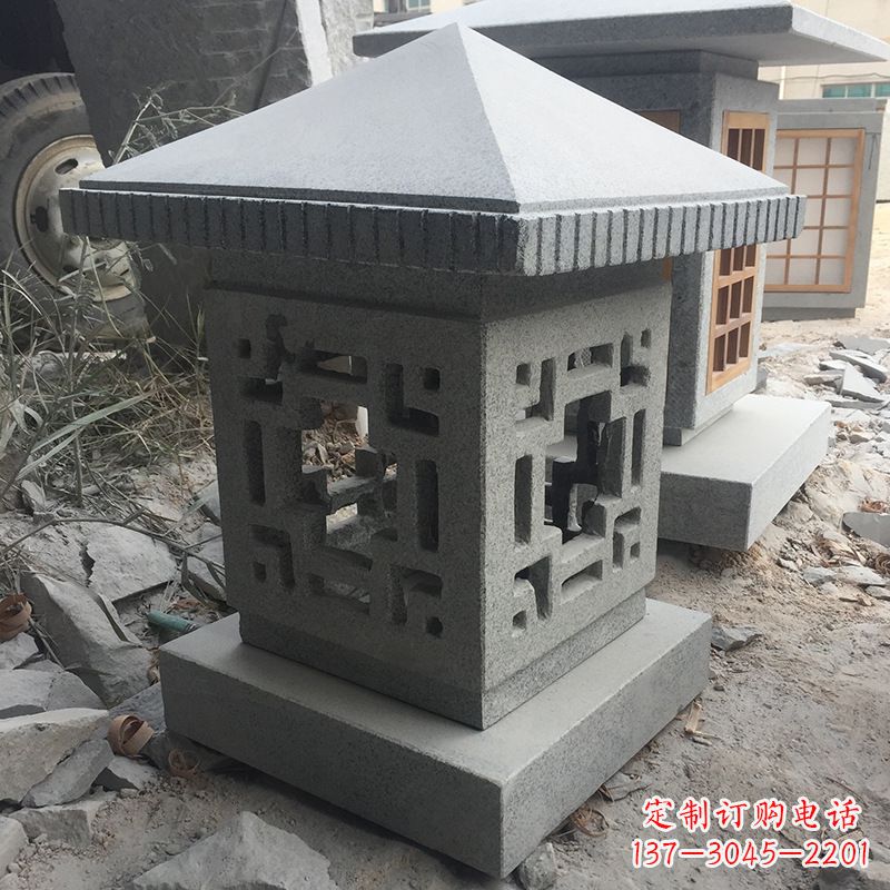 沧州中式现代石灯笼