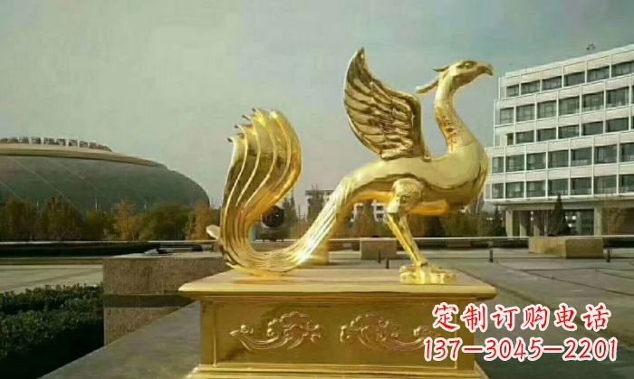 沧州朱雀铜雕